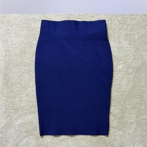 WOW Couture Royal Blue Pencil Skirt